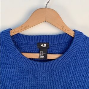 Cobalt blue H&M men’s sweater Size L